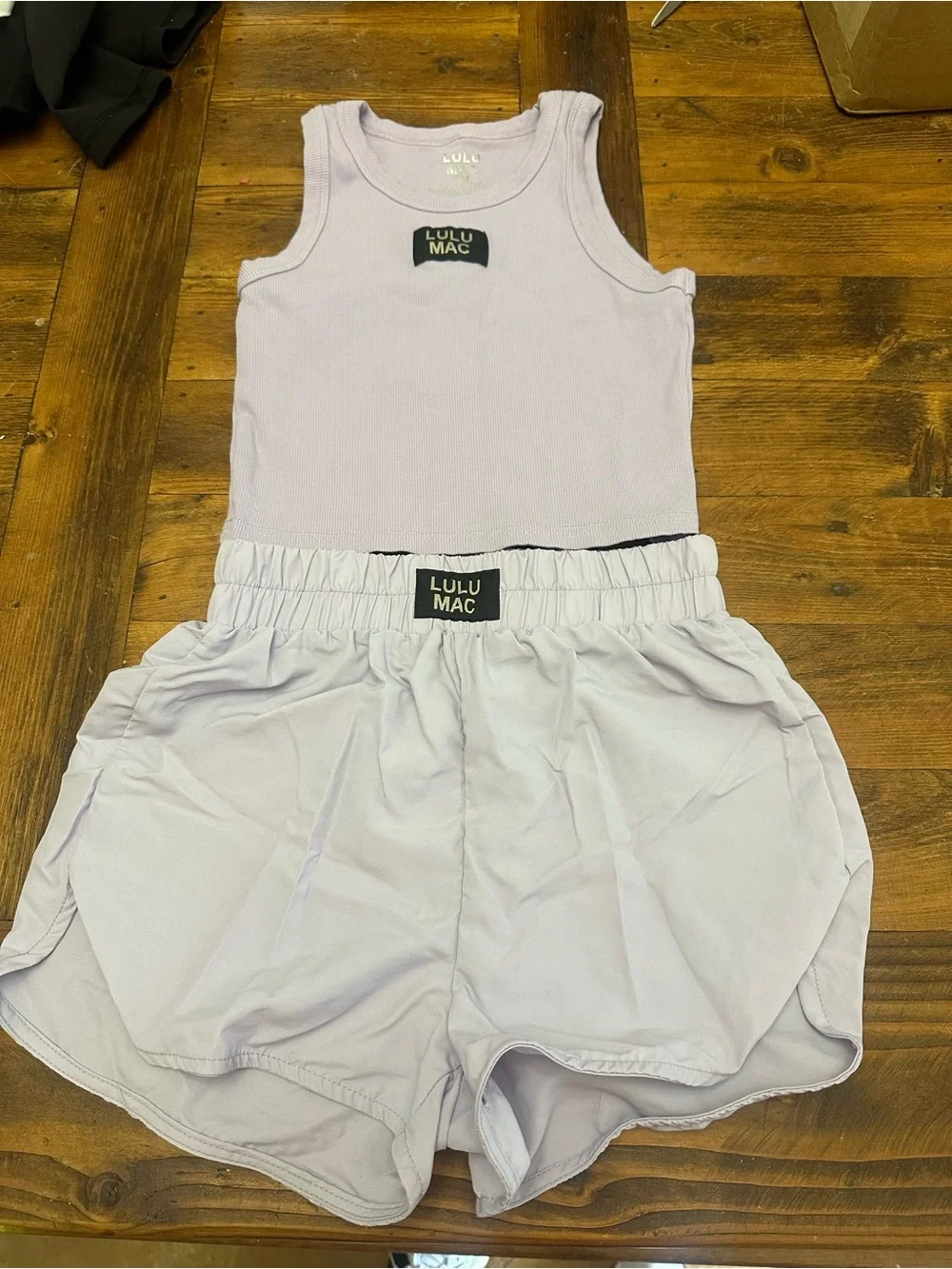 lululemon athletica Lavender Tank & Shorts Set for Kids